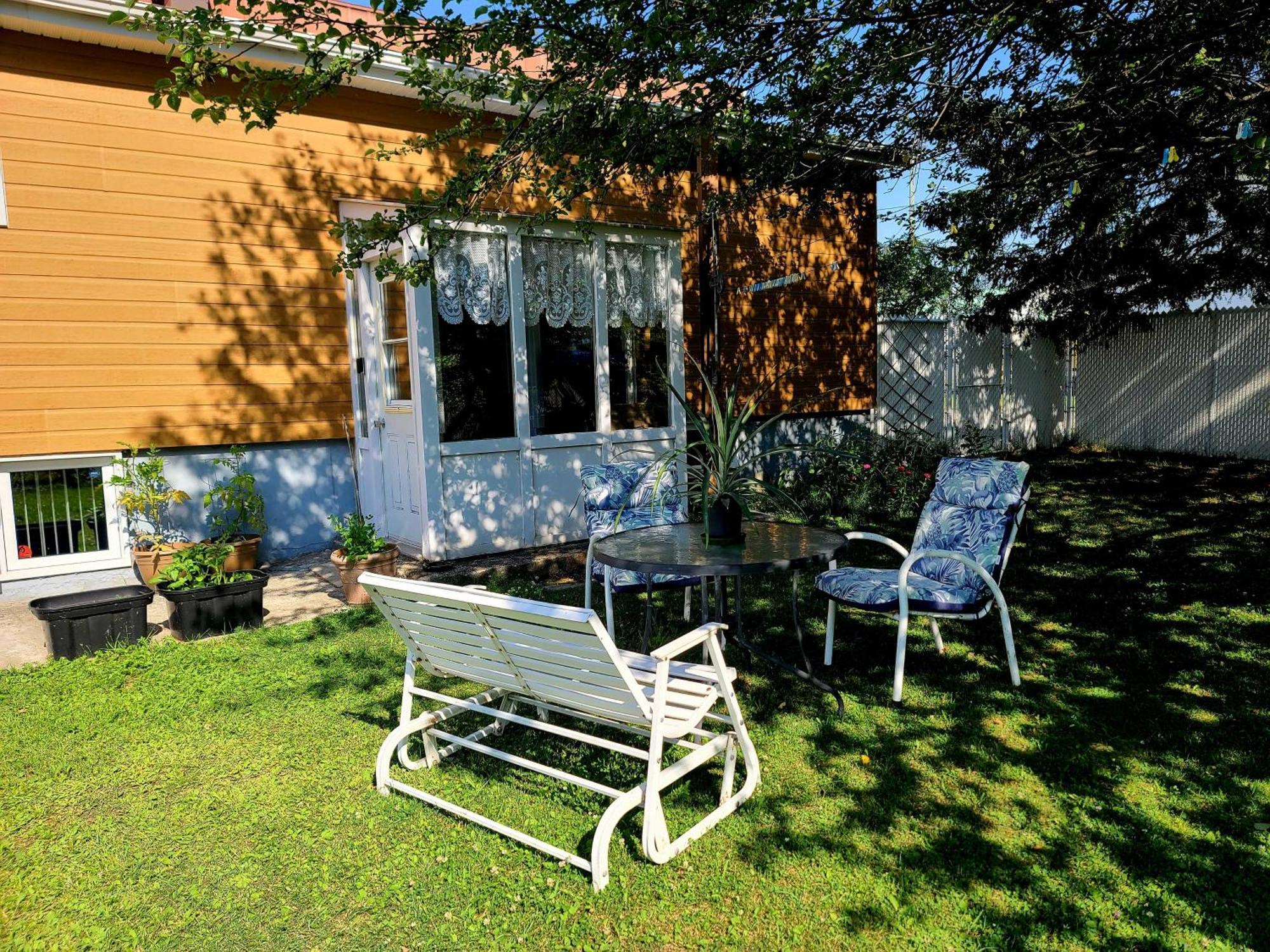 Gite Du Passant Sadm, Parc De La Gaspesie. Sainte Anne-des-Chênes Eksteriør bilde